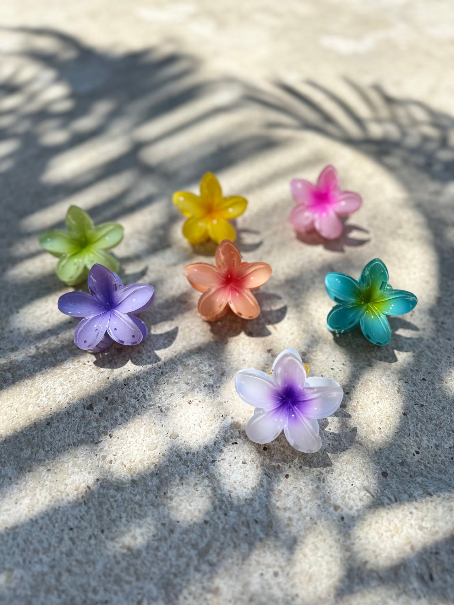 hibiscus hair clips